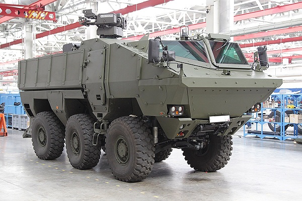 Cận cảnh mẫu thử xe bọc thép chở quân Typhoon-K tối tân của Nga