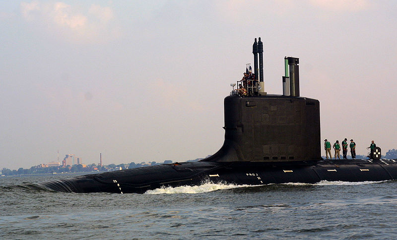  	Tàu ngầm tấn công lớp Virginia của Mỹ