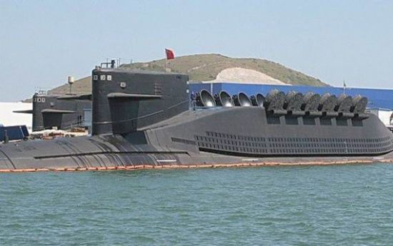 Tàu ngầm hạt nhân chiến lược lớp Tấn của Trung Quốc.