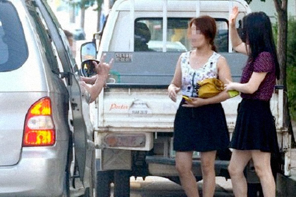 Gái bán dâm ở Triều Tiên.