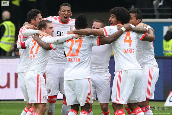 Bayern Munich chính thức đăng quang tại Bundesliga 2012/2013