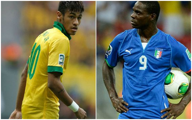 
	Neymar và Balotelli sẽ là những nhân tố quyết định thắng thua trận này