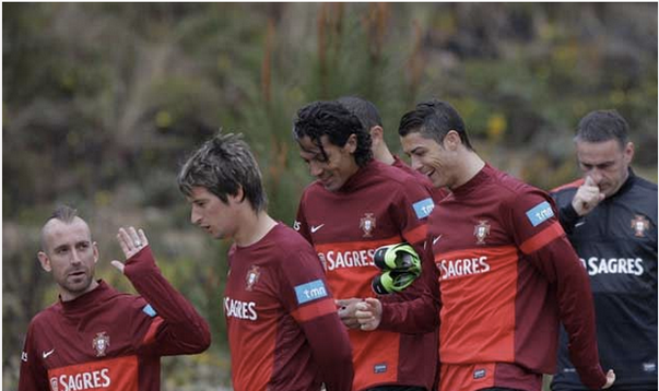 
	Fabio Coentrao đang tập trung cùng ĐT BĐN tại Obidos