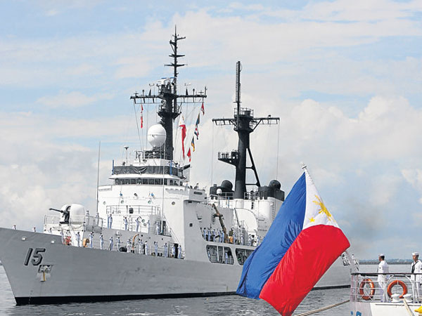 	Philippines điều tàu BRP Gregorio del Pilar tham gia cuộc tập.