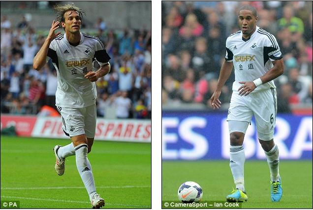 
	Michu và Ashley Williams đang là đối tượng của Arsenal