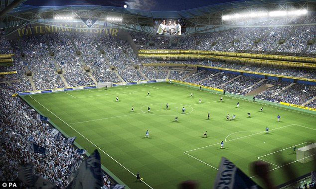  	Bản thiết kế SVĐ mới dành cho Tottenham hồi năm 2008 rất có thể sẽ bị xóa bỏ