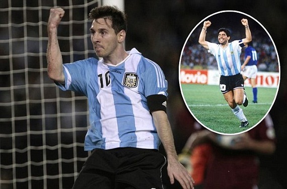 
	Messi sắp vượt qua được kỉ lục của Maradona