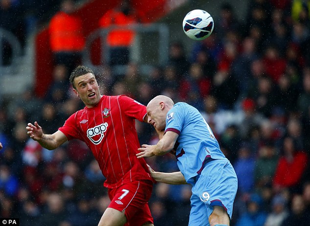 
	Rickie Lambert giúp Southampton dẫn đầu bảng với 14 bàn được ghi