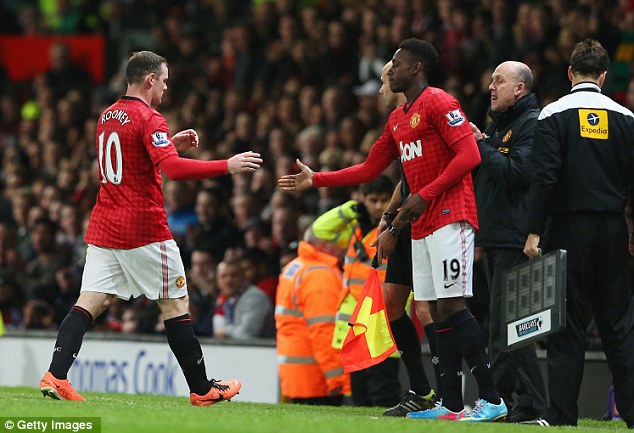 
	Vẻ mặt buồn rầu của Rooney khi bị thay ra ở phút thứu 72 của trận đấu