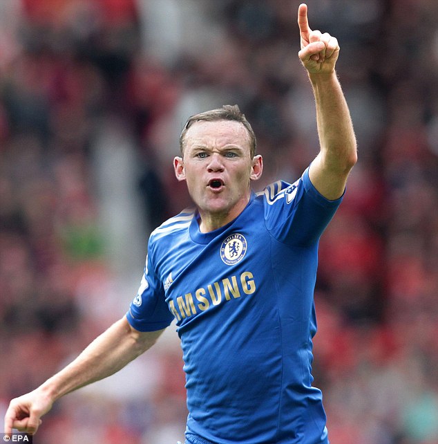 
	Chelsea có phần chiếm ưu thế trong việc giành lấy Wayne Rooney