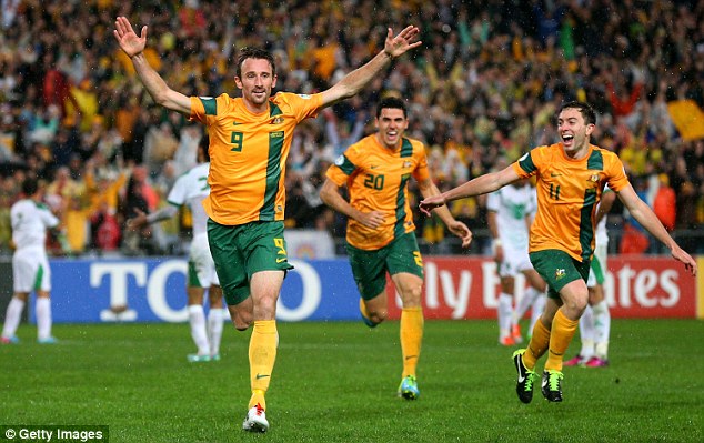 	Australia, Iran và Hàn Quốc đã chính thức giành được tấm vé tham dự VCK World Cup 2014 tại Brazil