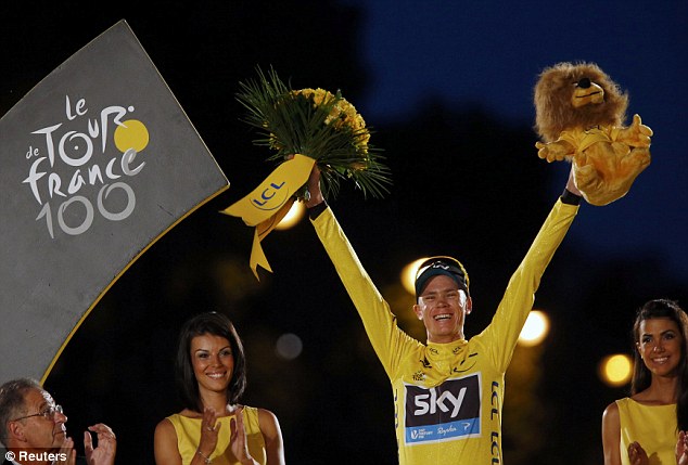 Chris Froome chính thức trở thành tân vương tại Tour de France 2013