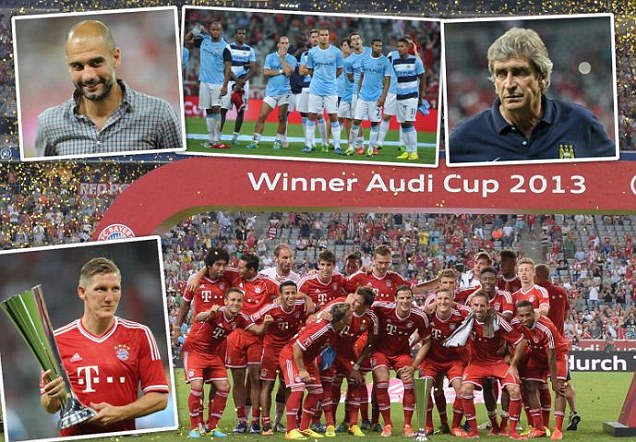	Bayern đăng quang tại Audi Cup 2013