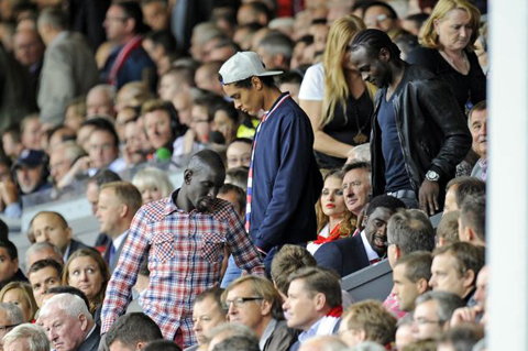 	Moses, Sakho và Ilori tới dự khán trận Liverpool vs Man United