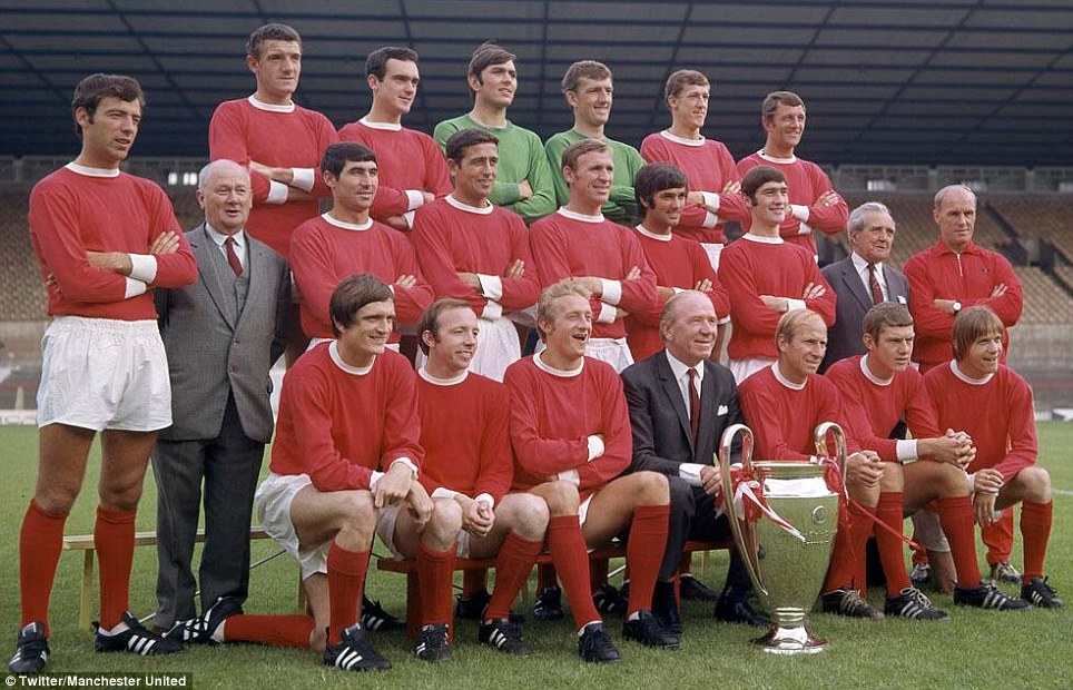  	Lứa cầu thủ huyền thoại Matt Busby, Bobby Charlton và George Best... vô địch C1 vào năm 1968