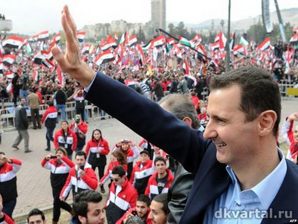  	Tổng thống Assad vui mừng vì loại bỏ được kho vũ khí hóa học.