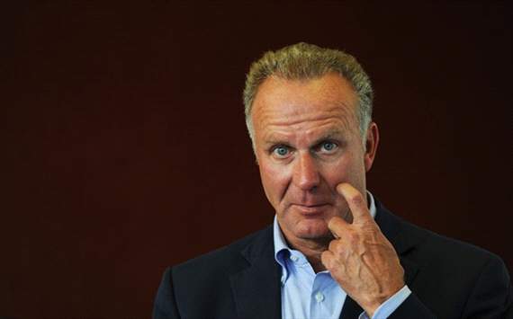 
	Chủ tịch Rummenigge của Bayern Munich