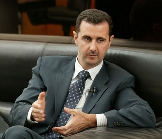  	Tổng thống Syria Bashar al-Assad