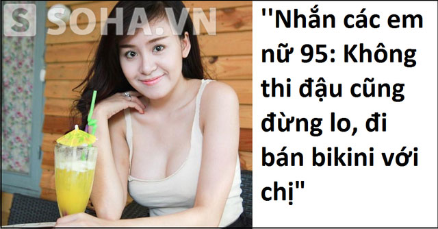 An Nguy, Ngọc Trinh, Bà Tưng... chúc sĩ tử thi đại học