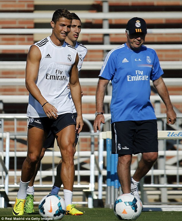 Beckham “đột nhập” trại huấn luyện Real Madrid