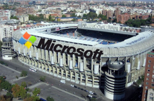 
	Rất có thể sân Bernabeu sẽ bị đổi tên thành Microsoft