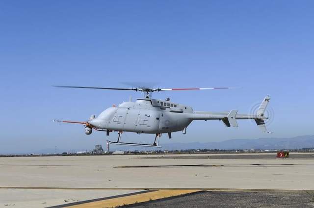 “Chim lửa” MQ-8C lần đầu tiên bay thử nghiệm tại căn cứ hải quân Ventura và California
