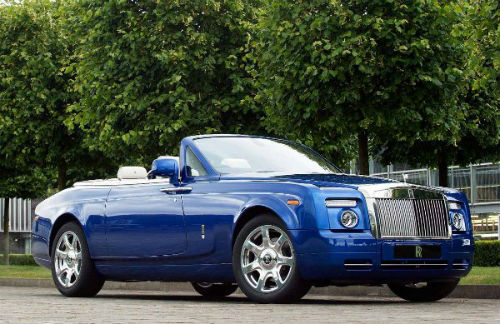 	Rolls Royce Phantom Drophead Coupe.