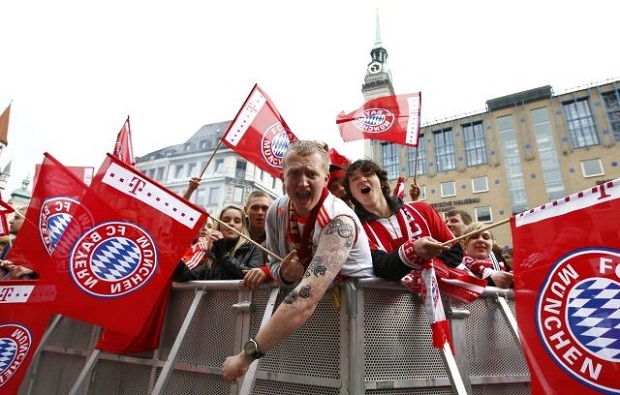 Chùm ảnh: Bayern Munich tưng bừng trong ngày lễ đăng quang