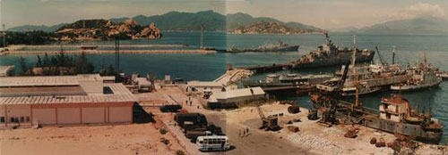 Hải quân Liên Xô bắt đầu xây dựng và kiến thiết quân cảng Cam Ranh.