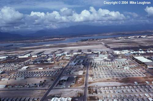 Một phần căn cứ không quân thuộc hạm đội Thái Bình Dương, Nga đóng tại Cam Ranh những năm 1980