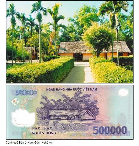 Cảnh đẹp trên những tờ tiền Việt Nam