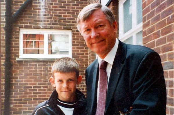 	Hình ảnh độc của Bale và Sir Alex Ferguson