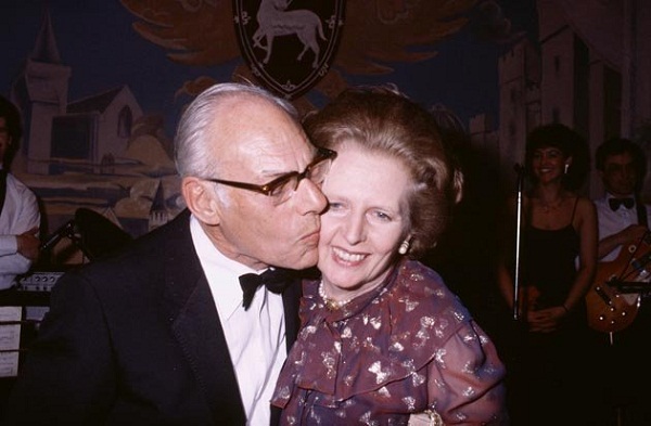 
	Vợ chồng bà Magaret Thatcher