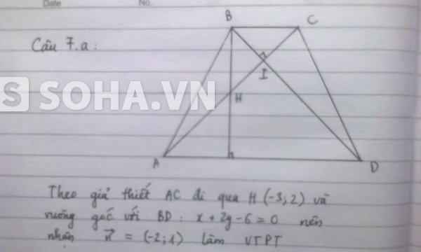 Đáp án đề thi môn Toán khối B năm 2013 (Liên tục cập nhật)