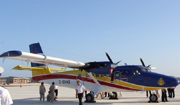 Chiều 29/10/2013, tại sân bay Cam Ranh (tỉnh Khánh Hòa), Quân chủng Hải quân đã tổ chức đón thủy phi cơ DHC-6 đầu tiên.