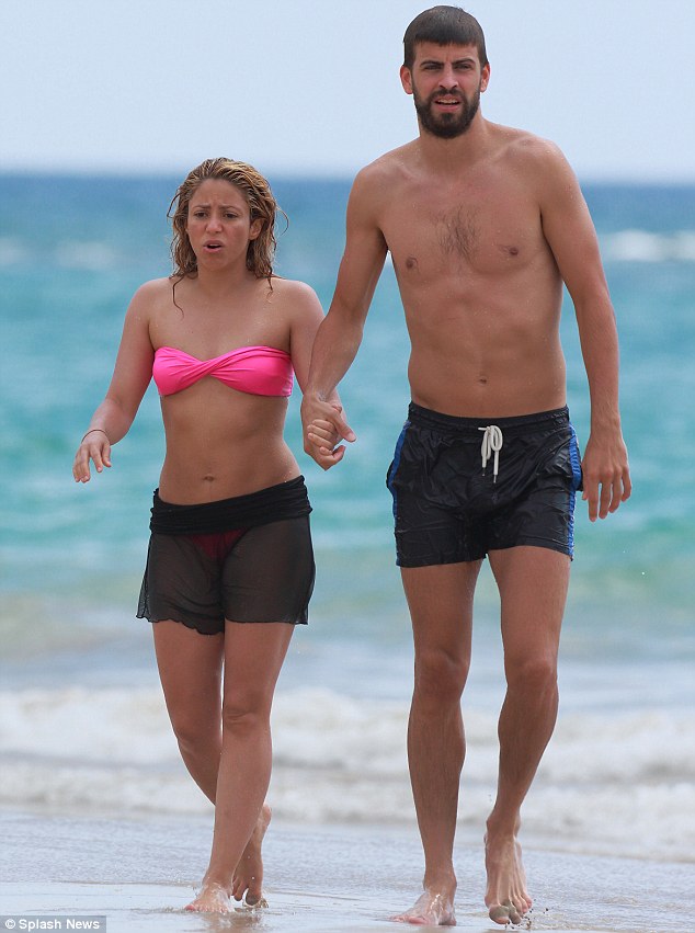 	Shakira và Pique đang đi nghỉ tại Hawaii