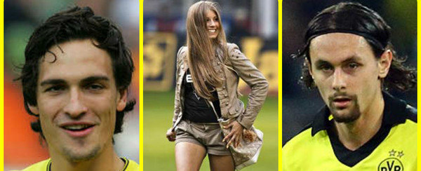 
	Dortmund đang náo loạn vì chuyện tình tay ba giữa Mats Hummels và Neven Subotic với người đẹp Cathy Fischer