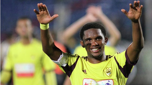 
	Tiền đạo Samuel Eto'o