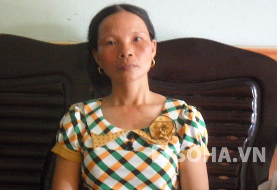 
	Chị Nguyễn Thị Ninh chưa khỏi bàng hoàng khi kể lại sự việc