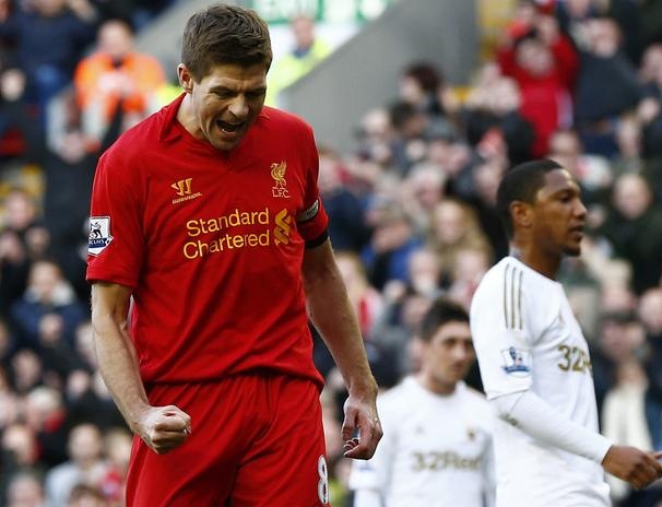 
	Gerrard thi đấu trọn vẹn 32 trận của Liverpool trong mùa giải năm nay