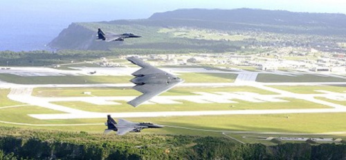 Về mặt chiến lược, căn cứ Guam rất quan trọng với Quân đội Mỹ, bởi nó cung cấp khả năng bao quát toàn khu vực tây Thái Bình Dương và Đông Á.