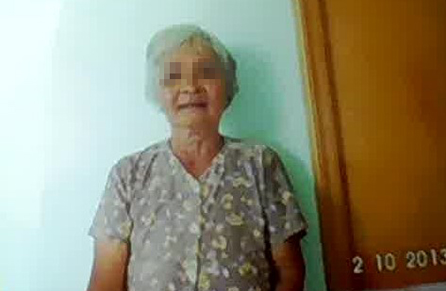 
	Cụ bà 70&nbsp;Nguyễn Thị Lợi, nạn nhân của vụ án.