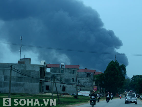 
	Vụ hỏa hoạn ngày 6/4 tại Công ty may Hà Phong là vụ cháy lớn nhất từ trước tới nay tại Bắc Giang.