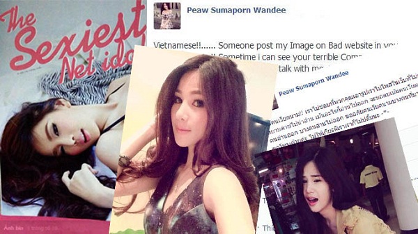 	Hotgirl người Thái hot girl Peaw Sumaporn Wandee.