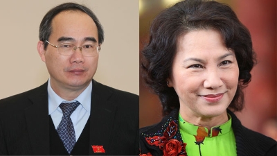 Ông Nguyễn Thiện Nhân và bà Nguyễn Thị Kim Ngân.