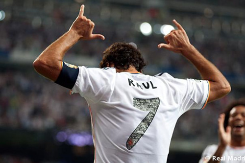 
	Raul phải đi để Ronaldo được mặc áo số 7