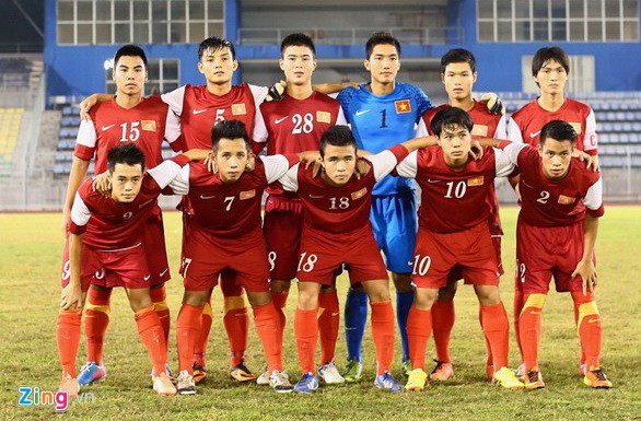  	Đội hình A của U19 Việt Nam chơi rất tốt trong hiệp 1.