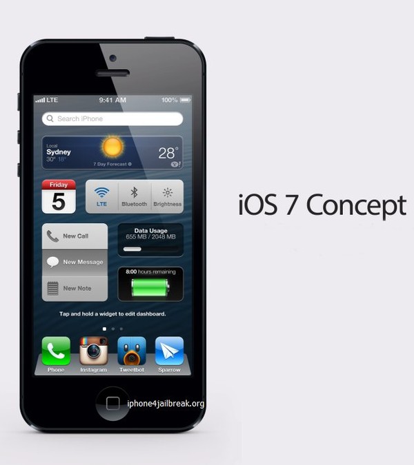 iOS 7 sẽ được ra mắt vào giữa tháng 6