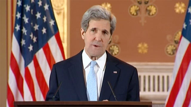  	Ngoại trưởng John Kerry