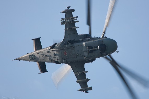 Cận cảnh trực thăng tấn công ‘Cá sấu châu Mỹ’ Ka-52